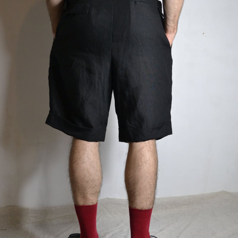 The Viridi-Anne SS21 Linen Broad Shorts - VI-33