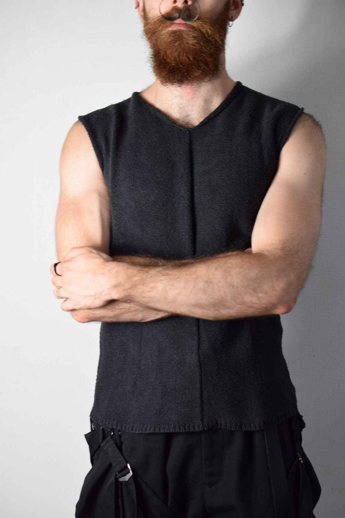Julius SS05 An Individual Silk Tank Top | Karas Julius SS05 An Individual Silk Tank Top | Karas