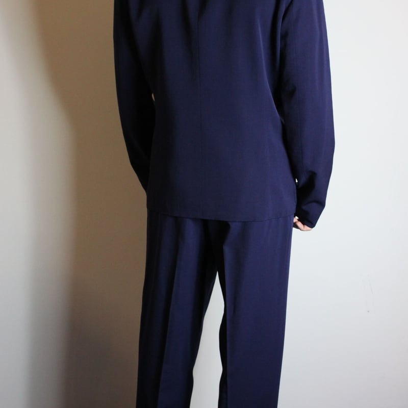スーツ Yohji Yamamoto POUR HOMME set up Yohji Yamamoto SS93 Navy Setup | Karasu Shop