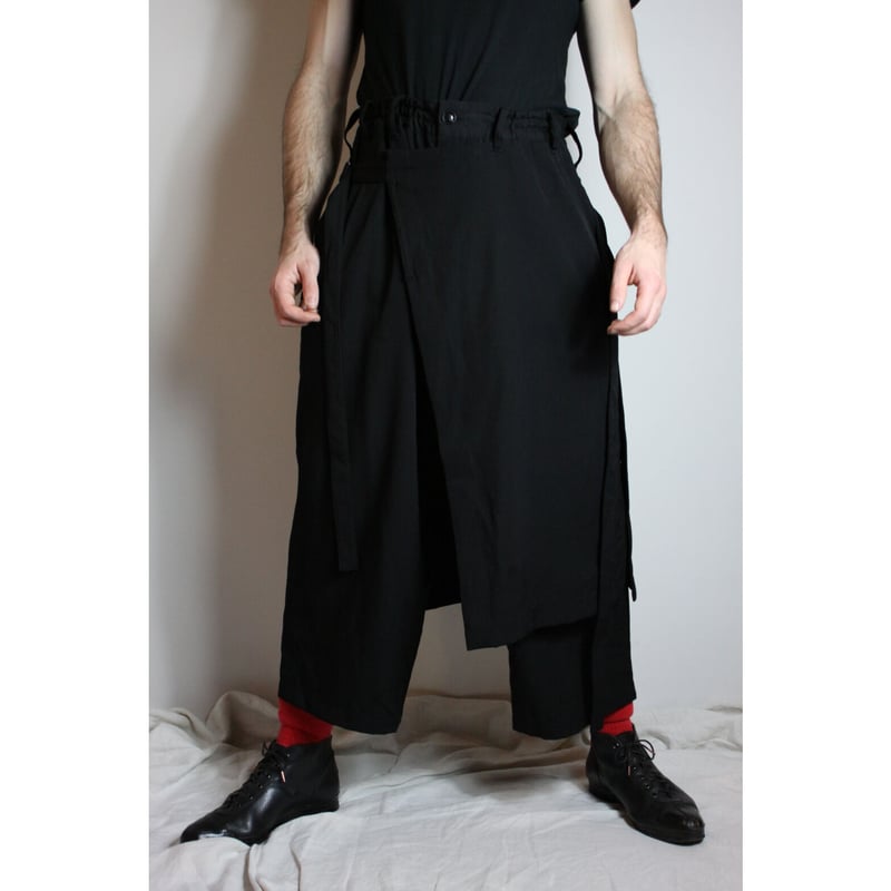 Yohji Yamamoto AW16 Wrap Pants - HR-P51-100 | K