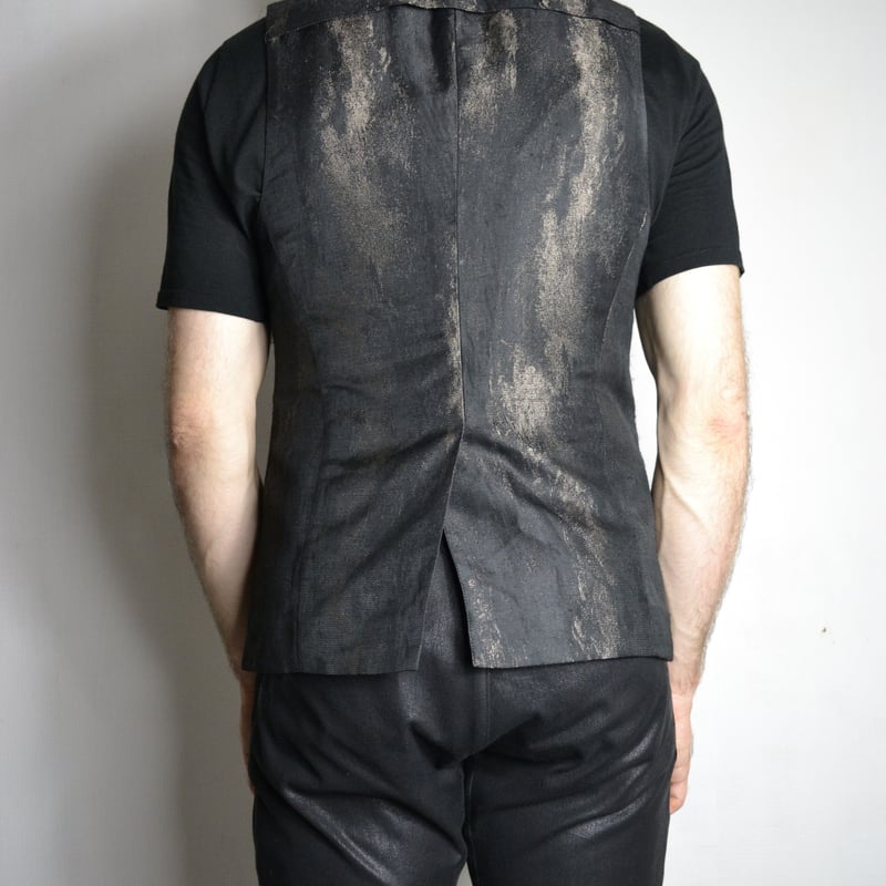 Julius SS13 Vandalism Rusty Jacquard Vest - 417