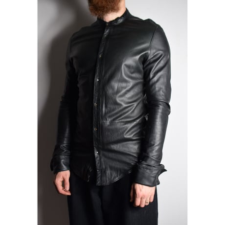 Julius AW04 Post Proletariat Leather Shirt