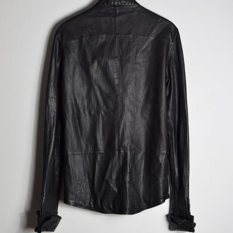 Julius AW04 Post Proletariat Leather Shirt