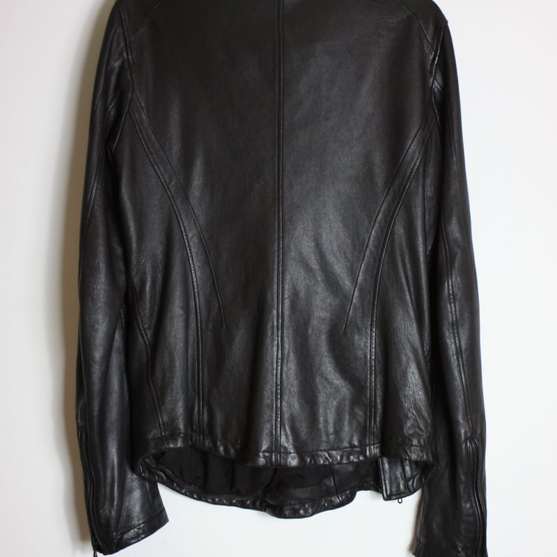 Julius AW13 Crack Fencing Leather Jacket - 437B