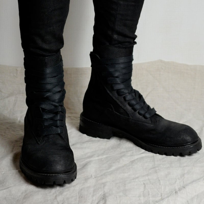 JULIUSデザインブーツ617FWM2 JULIUSデザインブーツ617FWM2 Julius AW15 Sphere Combat Boots