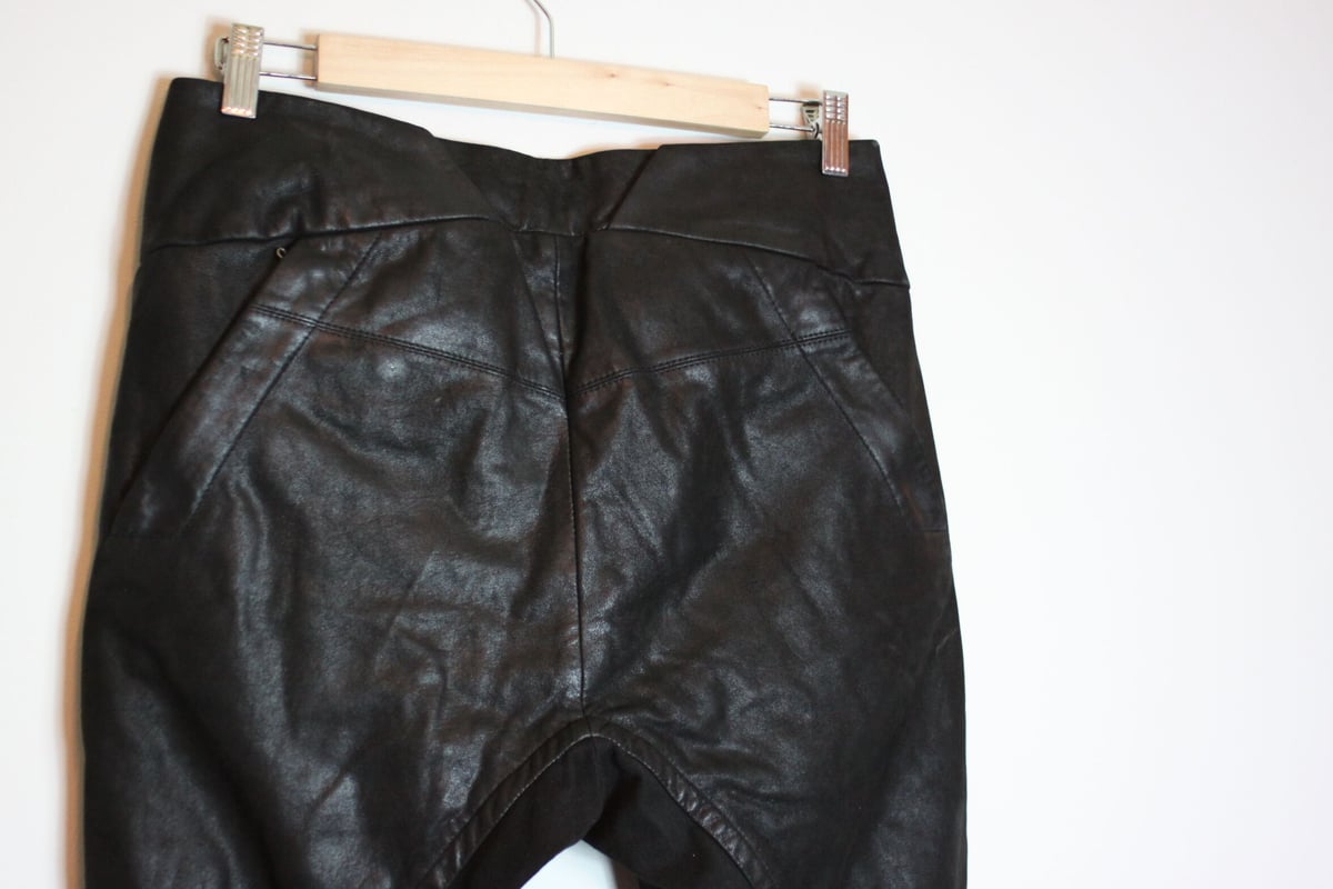Julius AW15 Leather Pants - 517PAM33 | Karasu Shop