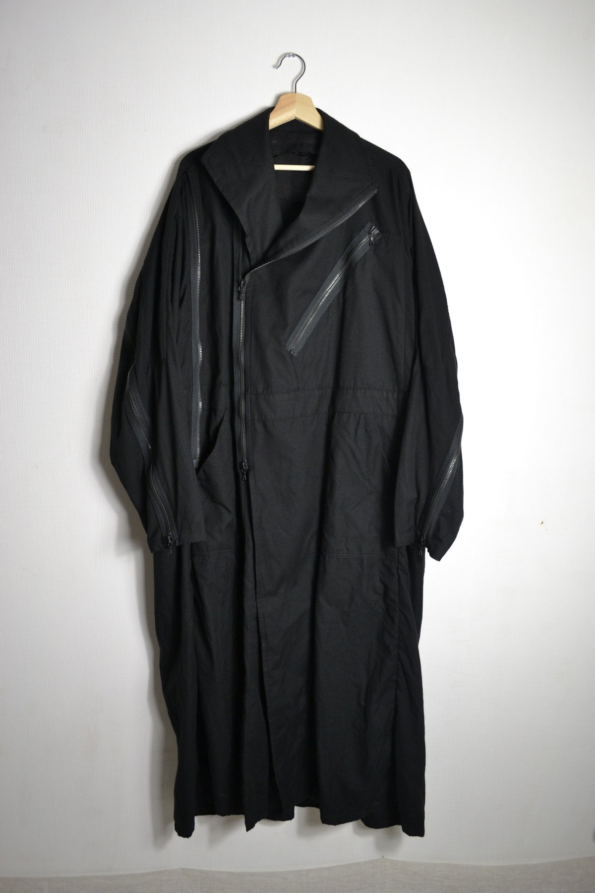 Julius AW18 ISDN Zipper Coat - 637COM2 | Karasu Julius AW18 ISDN Zipper Coat - 637COM2 | Karasu