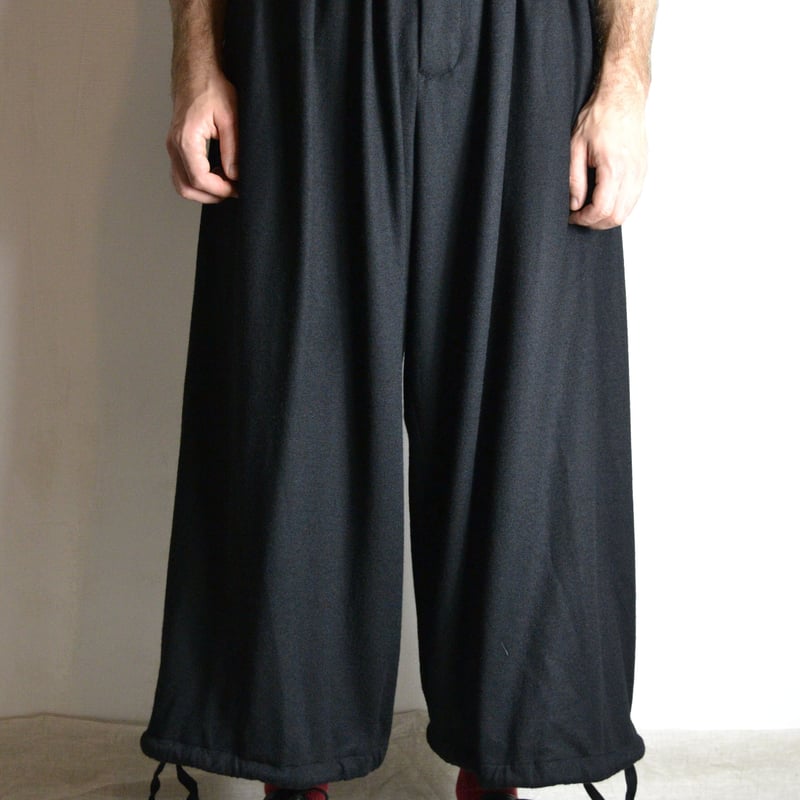 Yohji Yamamoto AW14 Flannel Wool Balloon Pants