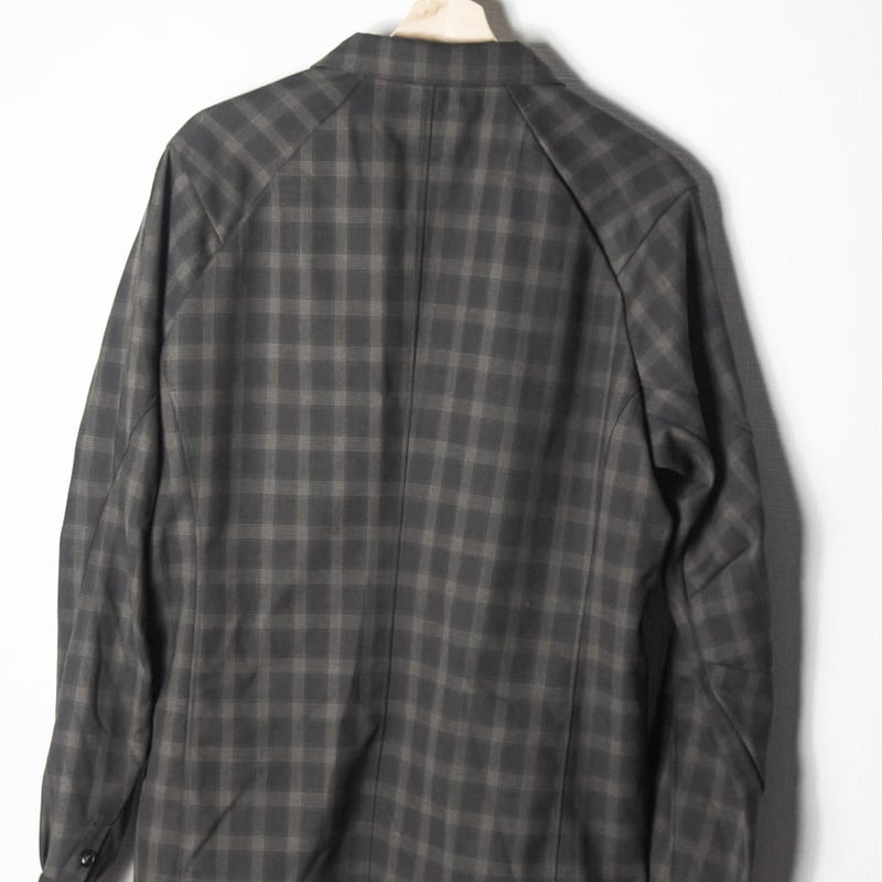 トップス DEVOA Check Shirt Viscose Devoa AW21 Check Shirt - SHS-BWR | Karasu Shop