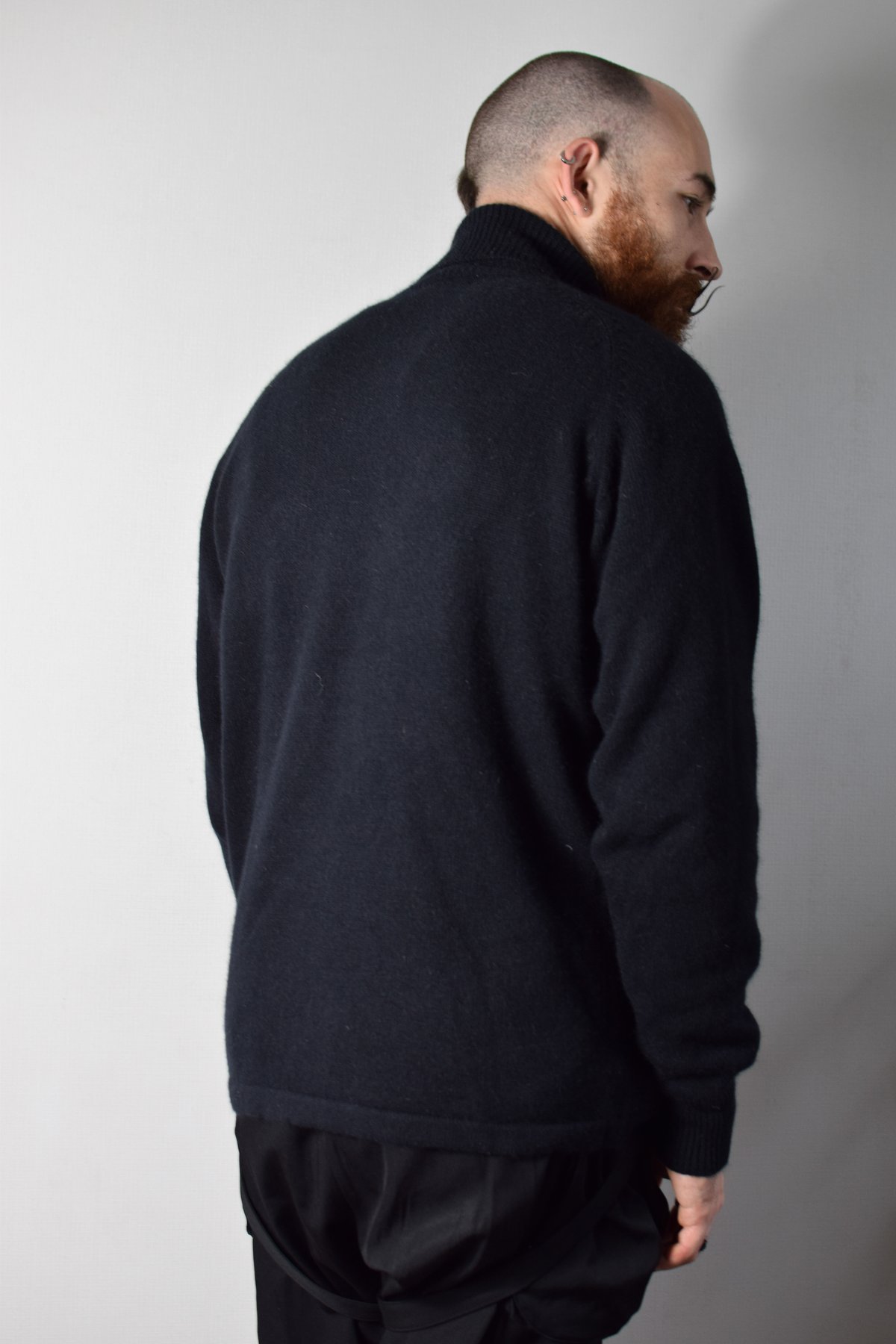 Yohji Yamamoto ヨウジヤマモト Yohji Yamamoto AW98 Bauhaus Turtleneck - HY-K43