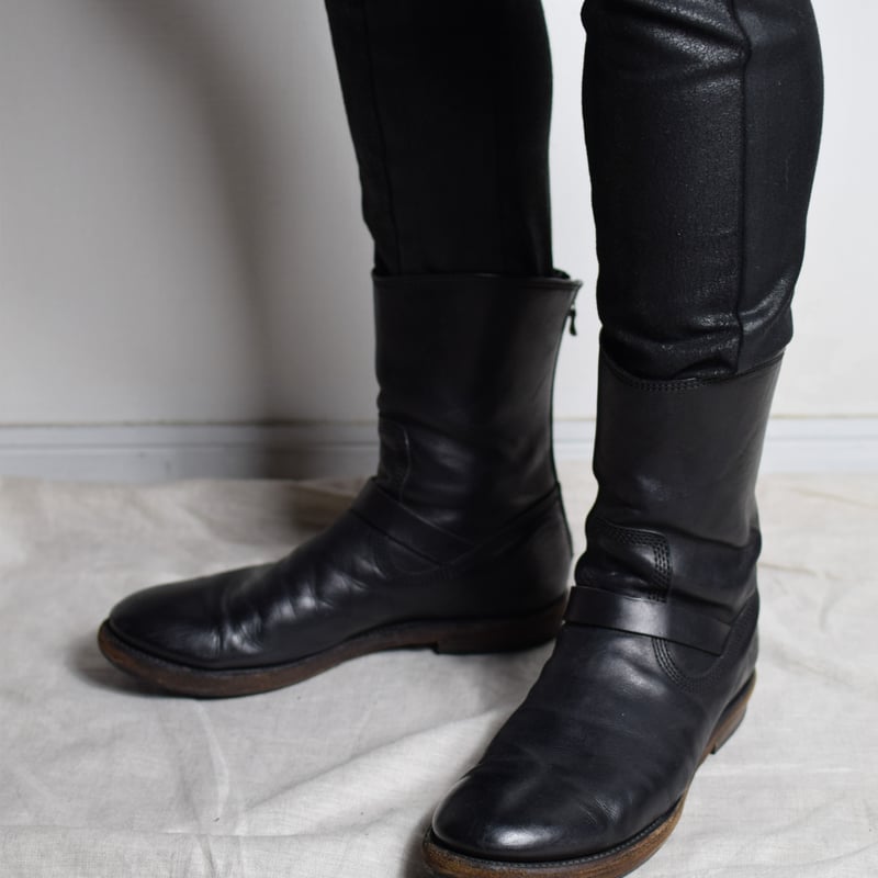 靴 boot Julius AW07 Back-Zip Boots - 197FWM3 | Karasu Shop