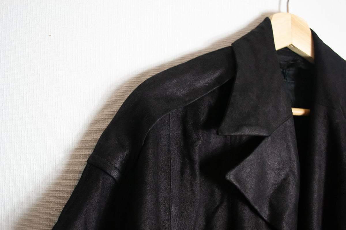 Julius SS17 Knives Leather Shirt-Jacket - 577SH