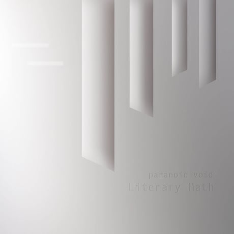 paranoid void 1st Full Album 『Literary Math』-CD-