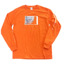 Long sleeve T-shirts - s p a c e . - / Orange