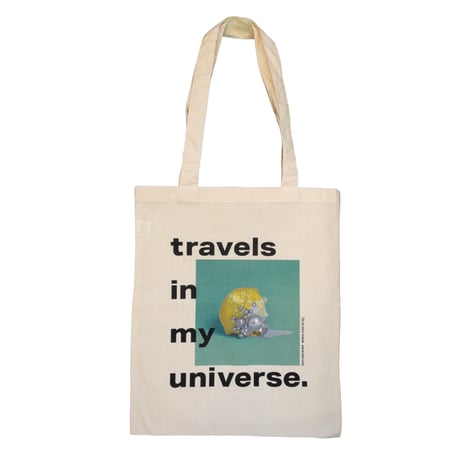 travels in my universe Tote bag