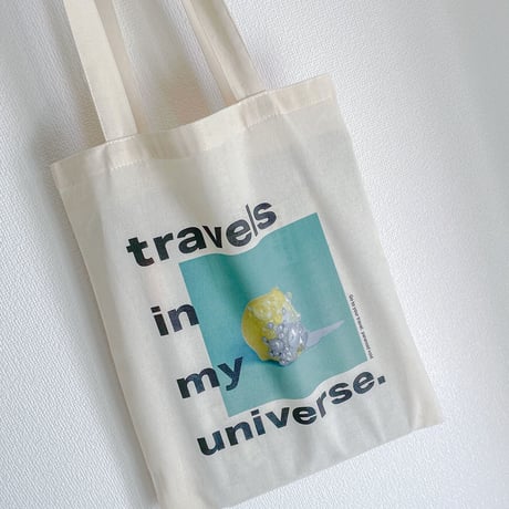 travels in my universe Tote bag