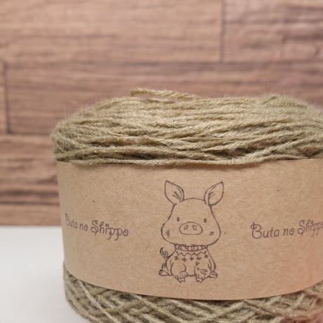ふんわり細コード 40g [サンド] 毛糸 日本製
