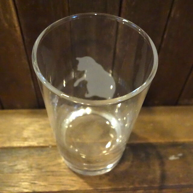 おうちサンドブラストデザイン入れ製作用・グラス2個セット | FLAT