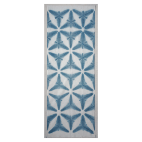 IndigoDyed Shibori CottonCloth 33×90cm 藍染め 絞り 木綿 手ぬぐい