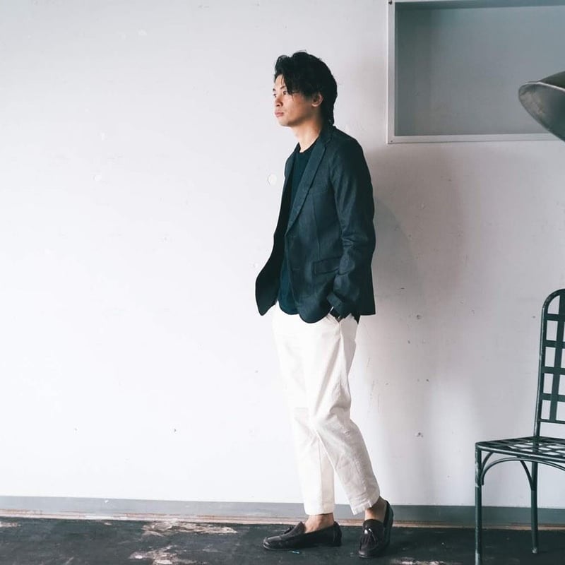BASSEN WORKS アウトラストデニム　ジャケット＆パンツ　ネイビー　試着 アウトラストデニム ジャケット＆パンツ ネイビー | BASSEN