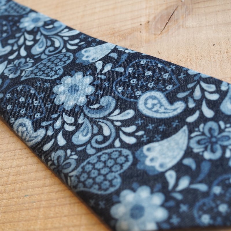 RRLナバホ織りデニムネクタイ RRLナバホ織りデニムネクタイ