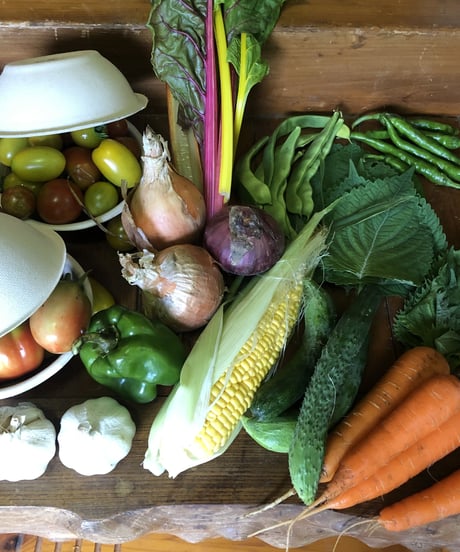(80size)Farmer's choice! | Organic veggies, Organic Miso, and Eggs!