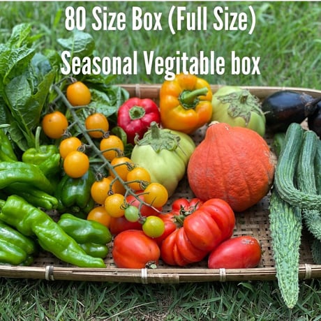 (80size)Farmer's choice! Season's Best Organic Vegetable box!