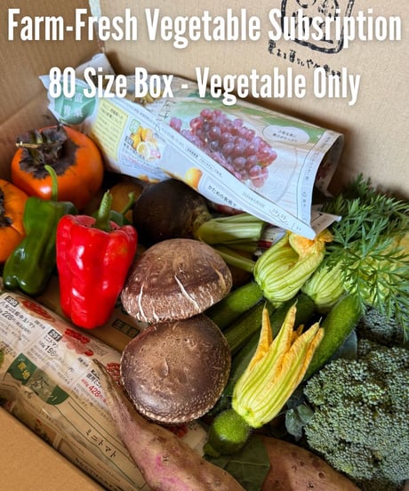 (80size)|Subcription 10boxes| Season's Best Organic Vegetable Subsription