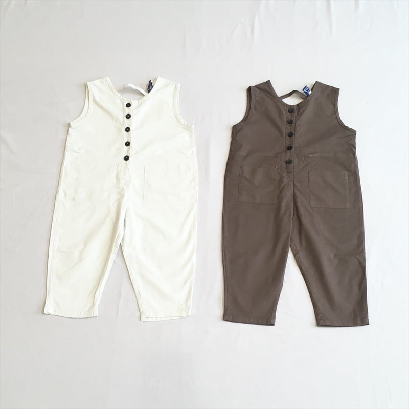 ノースリーブオーバーオール | mano