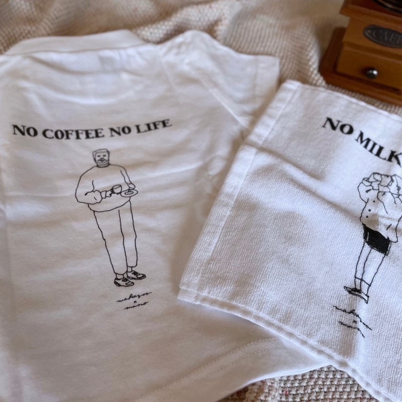 No coffee No life 2023 (おとな用: 半袖) | mano