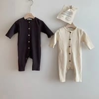 パッチワークロンパース