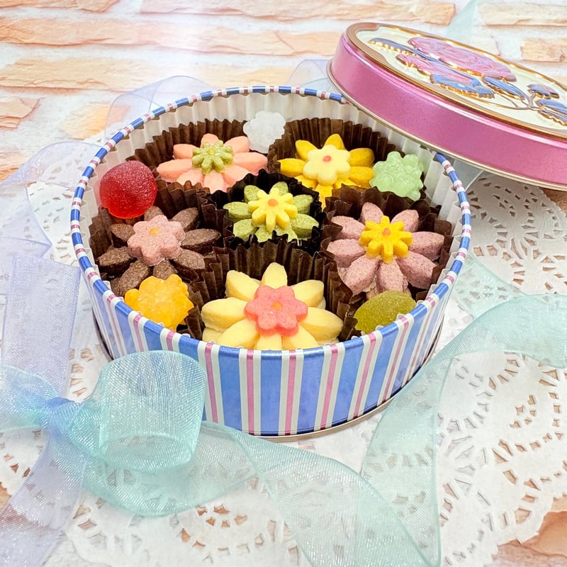 NEW✨お花のクッキー缶 ✨ | おかしの家