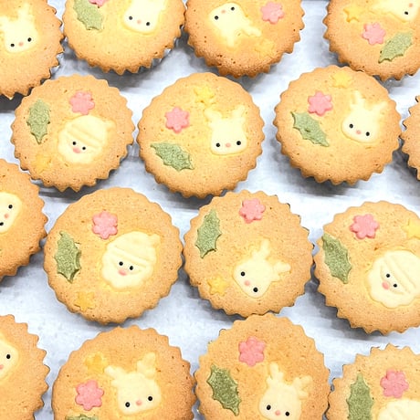 ☆クリスマスマドレーヌ ☆5個入り☆ギフト箱入り