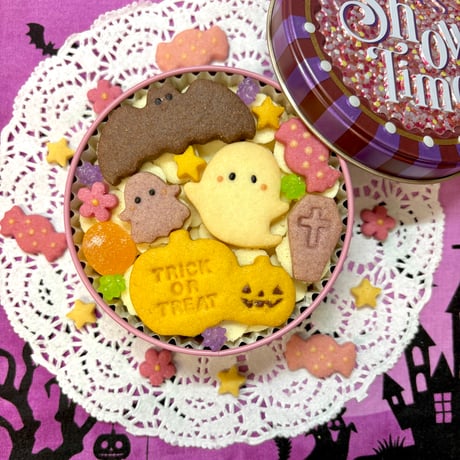 ハロウィンクッキー缶 【It’s Show Time!】