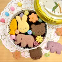 なかよし クッキー缶《２0枚入＋お花（小）４枚入り》  プリンス缶