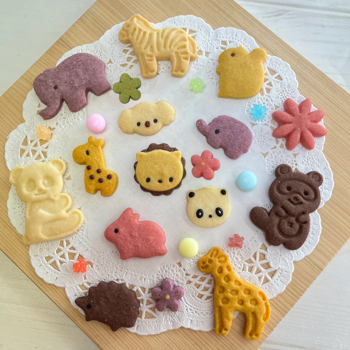 ドキドキッ☆わくわく☆動物園クッキー缶 | おかしの家