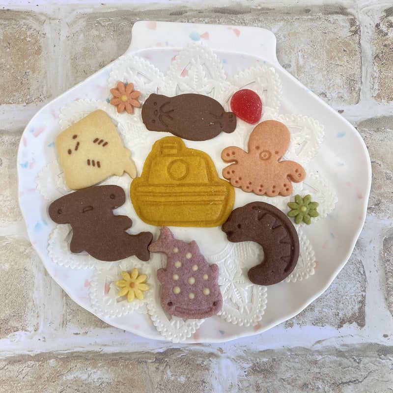 ☆すいすい泳ぐよ☆水族缶！！☆《四角缶》 【缶：クリーム