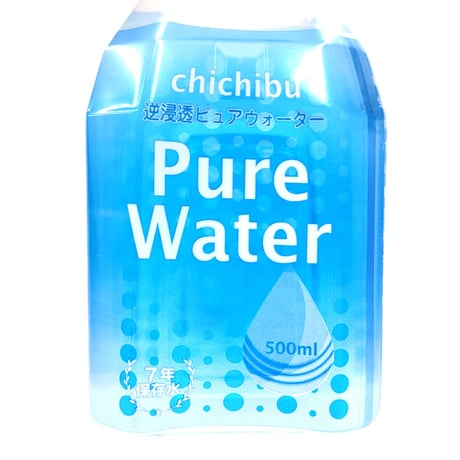 Pure Water（ピュアウォーター）7年保存水　0.5L×24本×1ｹｰｽ