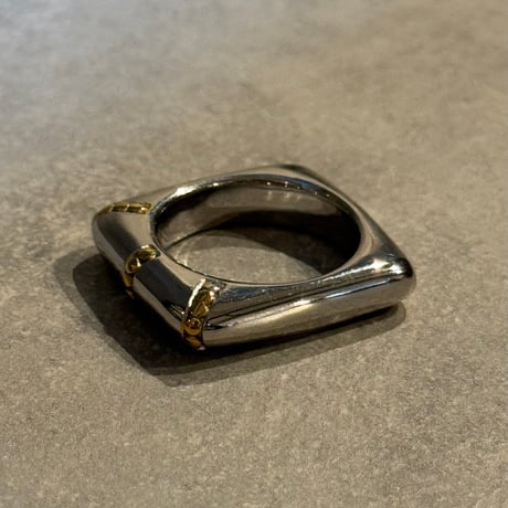 2510RG0690 /Square Cut Stats Ring（Silver）