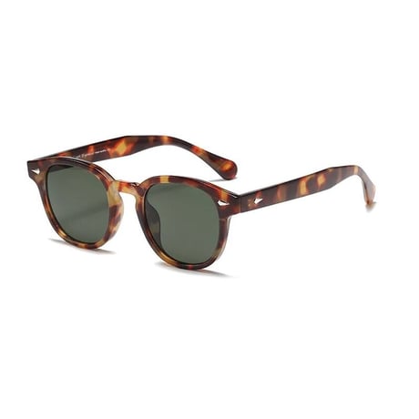 【 Legit Eyewear 】Sunglasses Suinin (Leopard/Green)