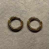 2601PR0835 #C / Stainless hoop pierce（ID12mm/T2mm） /（Gold）