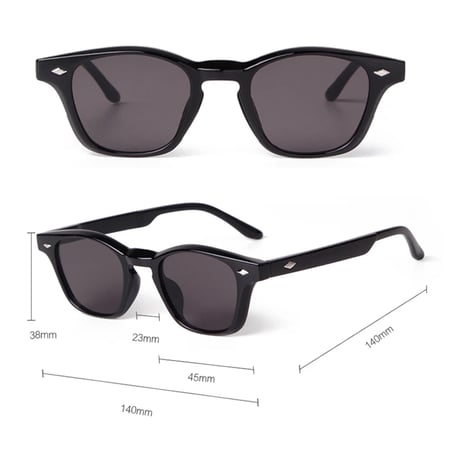 【 Legit Eyewear 】Sunglasses En'yū (Clear Grey/Grey)