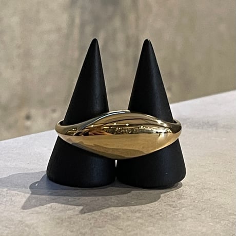 2501RG0561 / Drop double finger ring（Gold）