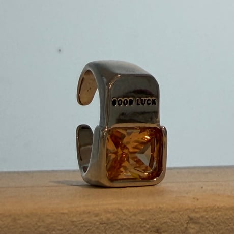 2605RG0794 / Good luck stone ring（Silver）