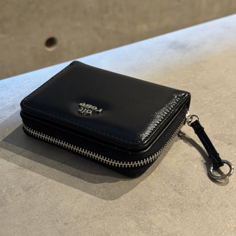 2509GS041(S)/ Logo Two-fold Wallet（Black)