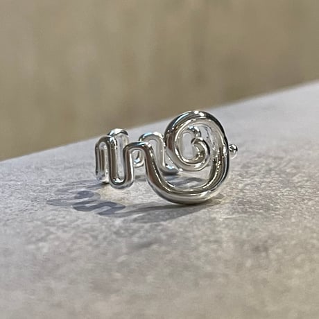 2601RG0730 / Geometric design ring（Silver）