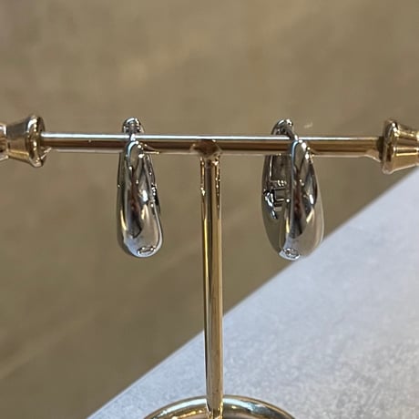 2510PR0821 / Drop hoop Pierce（Silver）