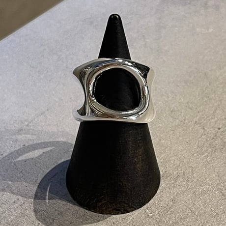 2501RG0562 / Irregular Hole ring（Silver）