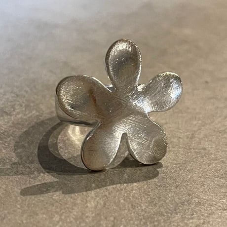 2507RG0667 / Matt Flower ring（Silver）