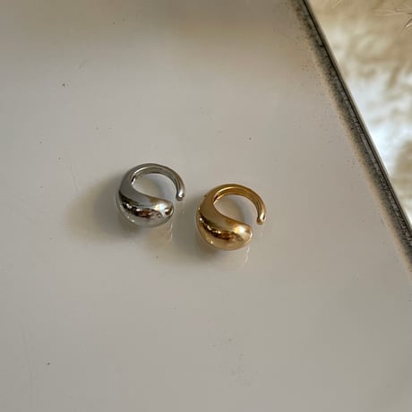 2403EC005 / Metal drop Ear Cuff（Silver）